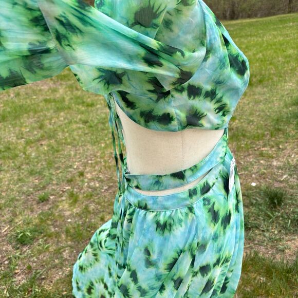 RAHI Willa Cutout Open Back Long Sleeve Dress NWT - Picture 9 of 12